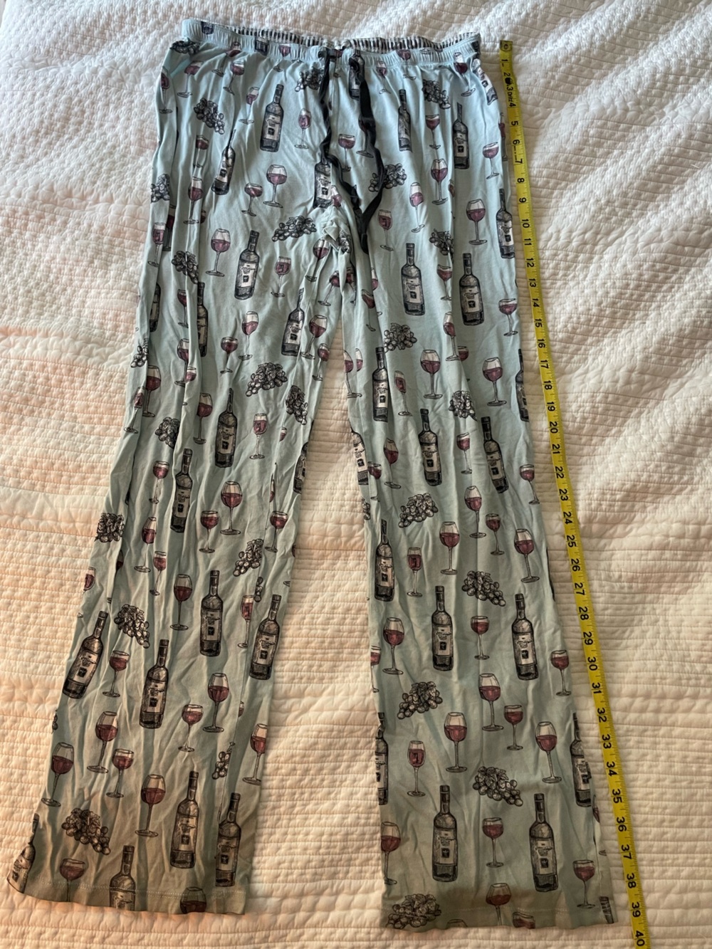P.J. Salvage Wine Bottle & Glass Pajama Pants